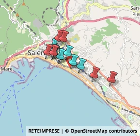 Mappa Piazza Nicotera, 84127 Salerno SA, Italia (1.16714)