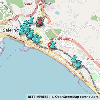 Mappa Piazza Nicotera, 84127 Salerno SA, Italia (1.2025)