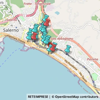 Mappa Via Antonio Rotondo, 84127 Salerno SA, Italia (0.718)