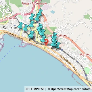 Mappa Piazza Nicotera, 84127 Salerno SA, Italia (0.7885)