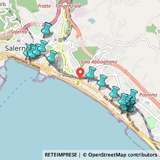 Mappa Piazza Nicotera, 84127 Salerno SA, Italia (1.404)