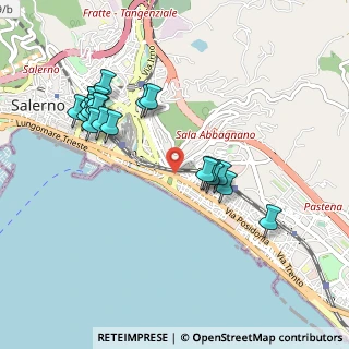 Mappa Piazza Nicotera, 84127 Salerno SA, Italia (1.0655)