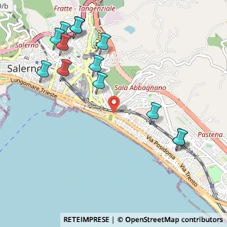 Mappa Via Antonio Rotondo, 84127 Salerno SA, Italia (1.37231)
