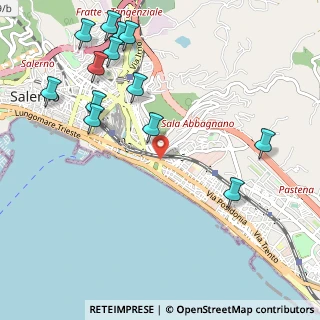 Mappa Via Antonio Rotondo, 84127 Salerno SA, Italia (1.38769)