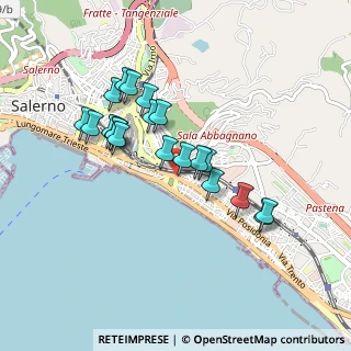 Mappa Piazza Nicotera, 84127 Salerno SA, Italia (0.852)
