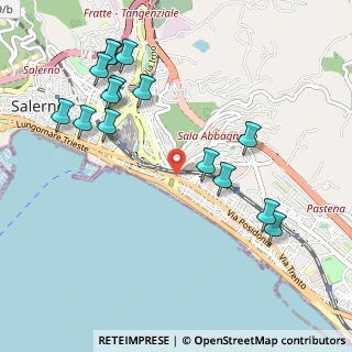 Mappa Piazza Nicotera, 84127 Salerno SA, Italia (1.25)