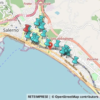 Mappa Piazza Nicotera, 84127 Salerno SA, Italia (0.87)
