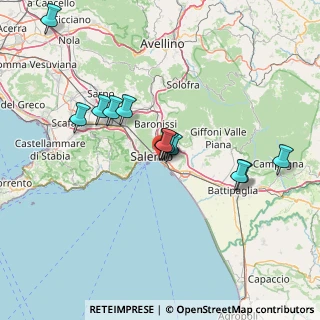 Mappa Via Giovanni Andrea Aurofino, 84127 Salerno SA, Italia (14.275)