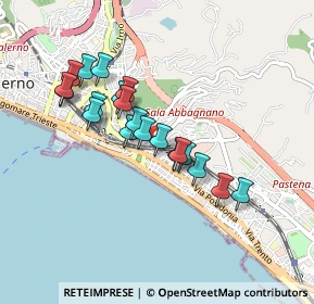 Mappa Via Giovanni Berta, 84135 Salerno SA, Italia (0.808)