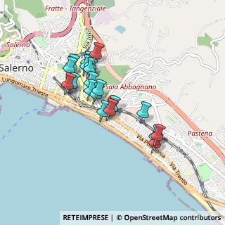 Mappa Via Giovanni Berta, 84135 Salerno SA, Italia (0.7915)