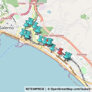 Mappa Via G.A, 84127 Salerno SA, Italia (0.891)