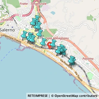 Mappa Via G.A, 84127 Salerno SA, Italia (0.889)