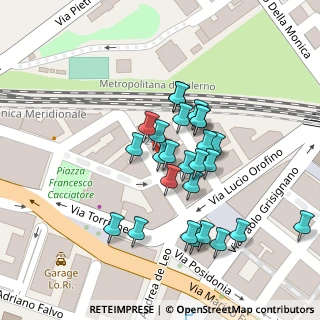 Mappa Via Giovanni Berta, 84135 Salerno SA, Italia (0.02963)