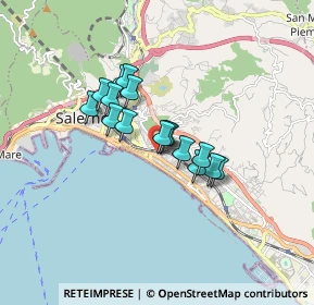 Mappa Via Giovanni Berta, 84135 Salerno SA, Italia (1.24375)