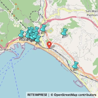 Mappa Via Giovanni Andrea Aurofino, 84127 Salerno SA, Italia (2.04286)