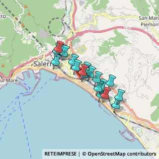 Mappa Via G.A, 84127 Salerno SA, Italia (1.3675)