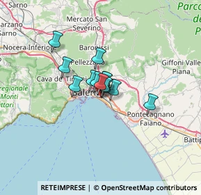 Mappa Via Giovanni Berta, 84135 Salerno SA, Italia (3.31538)