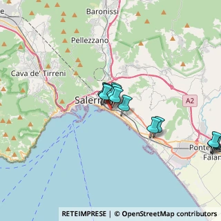 Mappa Via Michelangelo Testa, 84127 Salerno SA, Italia (3.3925)
