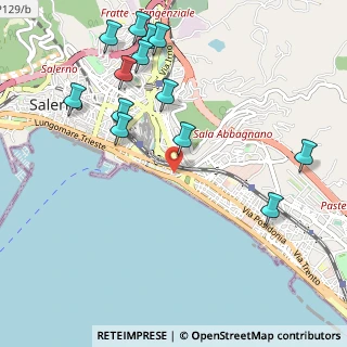 Mappa Via M.Testa, 84127 Salerno SA, Italia (1.31308)