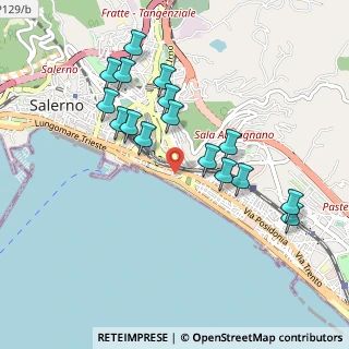 Mappa Via Giustino De Jacobis, 84127 Salerno SA, Italia (0.995)