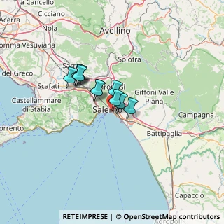 Mappa Via Michelangelo Testa, 84127 Salerno SA, Italia (9.10727)
