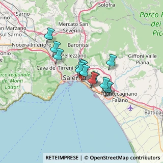 Mappa Via Michelangelo Testa, 84127 Salerno SA, Italia (4.73923)