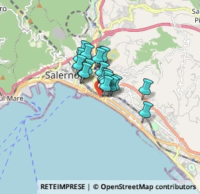 Mappa Via Michelangelo Testa, 84127 Salerno SA, Italia (0.97842)