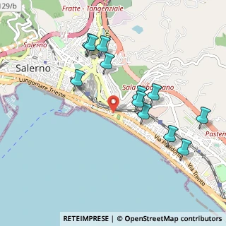 Mappa Via Torrione, 84127 Salerno SA, Italia (1.0475)