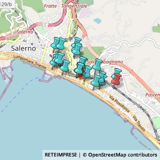 Mappa Via Torrione, 84127 Salerno SA, Italia (0.6035)