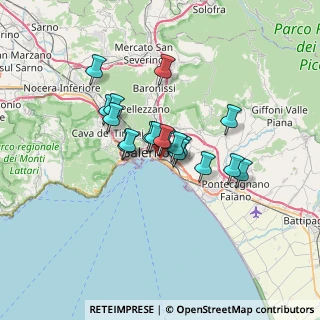 Mappa Via la Carnale, 84127 Salerno SA, Italia (5.02778)
