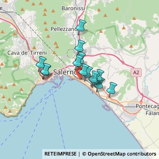 Mappa Via Torrione, 84127 Salerno SA, Italia (2.61786)