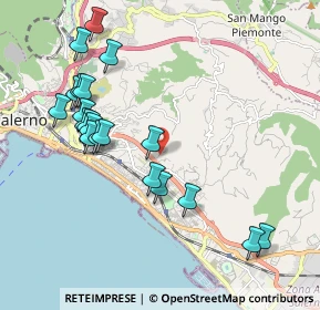 Mappa Via S. Nicola del Pumbolo, 84133 Salerno SA, Italia (2.267)