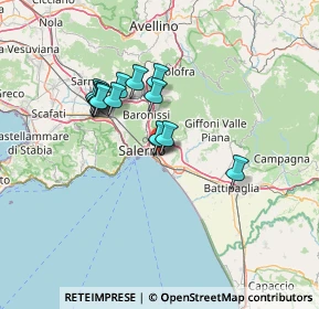 Mappa Via S. Nicola del Pumbolo, 84133 Salerno SA, Italia (11.41143)