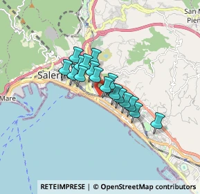 Mappa Via Giovanni Santoro, 84127 Salerno SA, Italia (1.15118)