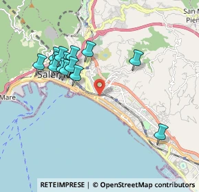 Mappa Via Santoro Carlo, 84127 Salerno SA, Italia (1.99143)