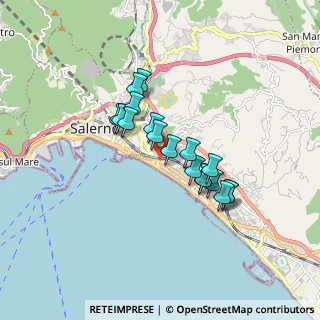 Mappa 84127 Salerno SA, Italia (1.43)