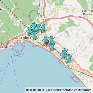 Mappa 84127 Salerno SA, Italia (1.5625)