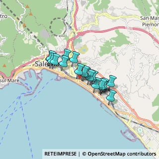 Mappa 84127 Salerno SA, Italia (1.25263)