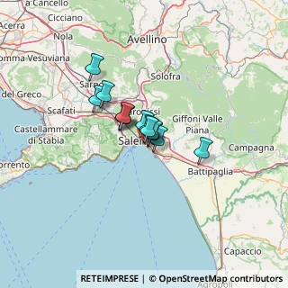 Mappa Via Giovanni Berta, 84127 Salerno SA, Italia (7.33385)