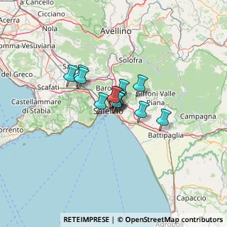Mappa 84127 Salerno SA, Italia (6.81)