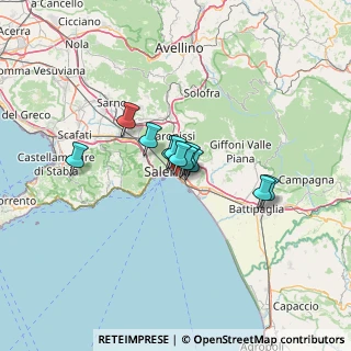 Mappa 84127 Salerno SA, Italia (8.31636)