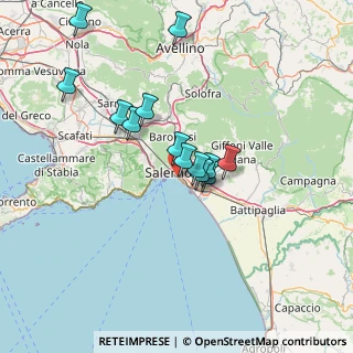 Mappa 84127 Salerno SA, Italia (12.83)