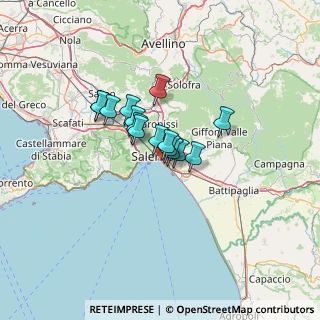 Mappa 84127 Salerno SA, Italia (8.584)