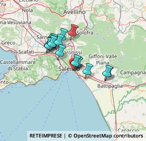 Mappa Via Giovanni Santoro, 84127 Salerno SA, Italia (10.78875)