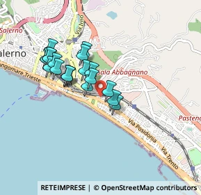 Mappa Via Carlo Santoro, 84127 Salerno SA, Italia (0.8165)