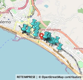 Mappa Via Giovanni Santoro, 84127 Salerno SA, Italia (0.5835)