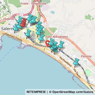 Mappa 84127 Salerno SA, Italia (1.031)