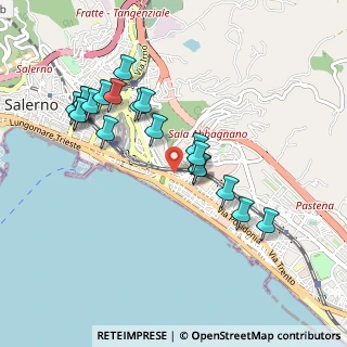 Mappa 84127 Salerno SA, Italia (1.0065)