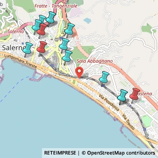 Mappa 84127 Salerno SA, Italia (1.41857)