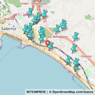 Mappa 84127 Salerno SA, Italia (1.124)